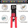 MAYLINE RJ45 Cat5 Cat5e Cat6 Crimp Tool Kit Pass Through