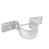Plum Fittings 2 3/8" Galvanized Steel Pipe Grip Fence Brackets