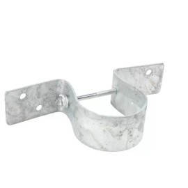 Plum Fittings 2 3/8" Galvanized Steel Pipe Grip Fence Brackets (Pack of 5)