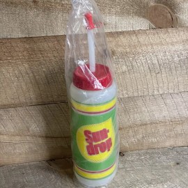 Sun Drop Vintage Sun Drop Soda Pop Water Bottle Sealed New Old Stock Sun-Drop Original