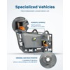 LUJUNTEC Interior Door Handles,Front Rear Door Handles Driver Left Passenger