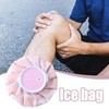 Ice Bag,Cold & Hot Leakproof Ice Pack Fillable - Large