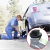HREDZEO Jack Pad,2 Pcs Black Car Rubber Jack Pads Tool