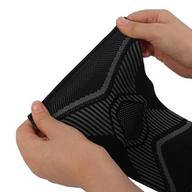 Moonlove Kids Compression Knee Support Sleeves Elastic Knitted Child Knee Brace Strap Protector Guard for Sports Running Basketball Football Skating, Boys Girls from 5-10 Years Old, 1 Pair