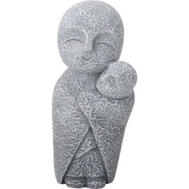 YTC Summit International Jizo Monks Hugging Smiling Figurine Buddhism Ksitigarbha Japanese Bodhisattva