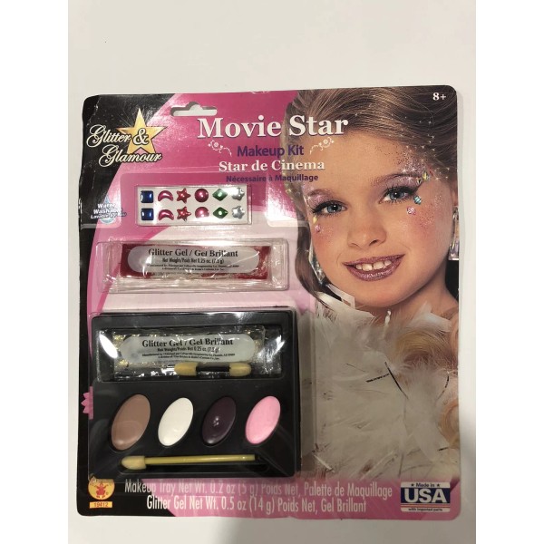 Rubie's Rubies Costumes Glitter and Glamour Movie Star Make-Up Kit,