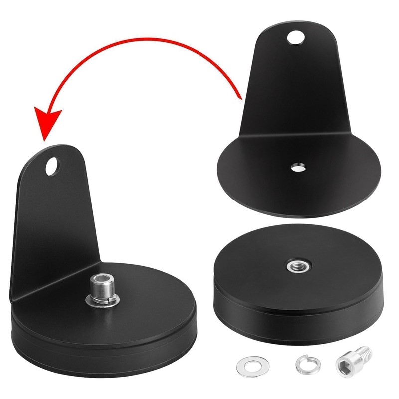 AKD Part Magnetic Base Mounting Brackets, 2pcs Powerful Sucker Holder