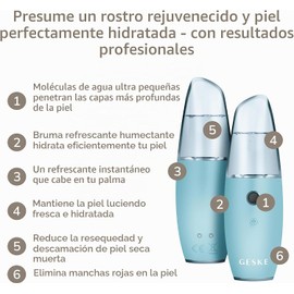 SmartAppGuided Facial Hydration Refresher de GESKE – Hidratación y Brillo Instantáneo