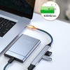 Hub USB C 3.0 a USB adaptador múltiple de 4