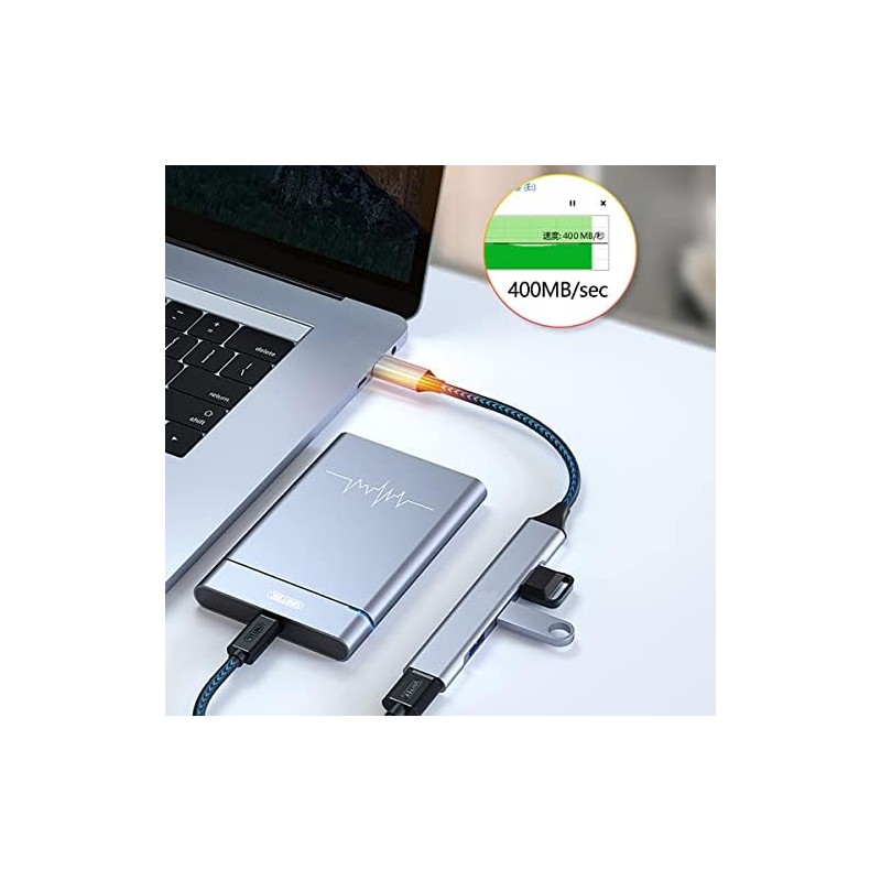 Hub USB C 3.0 a USB adaptador múltiple de 4