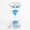 Lonovel 60 Minutes Hourglass Timer,Crystal Sand Timer Diamond Carving Surface,Good