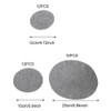 WANGCL 48PCS Felt Plate Dividers Set of 3 Sizes Pads
