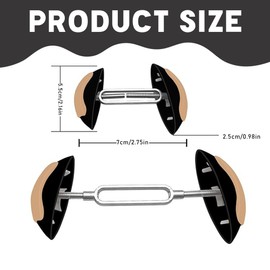 Adjustable Shoe Stretcher, Shoe Stretcher, Pressing Shoes Width, TPR Shoe Support, Adjustable Shoe Width, Lightweight and Portable, for Leather Shoes, Boots, High Heels, Sports Shoes, Shoe Stretcher