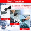 MQIAN Ice Scraper Car Pack of 2, Ice Scraper, Windscreen