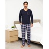 Uniexcosm Mens Pyjamas Set, Pjs for Men Sets Long Sleeve