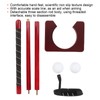 Portable Golf Putting Gift Set 3 Section Golf Putter Practice