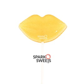 Sparko Sweets Natural Honey Lip Lollipops,Handcrafted in USA, No Artificial Ingredients, No Corn Syrup, 0.75 Pound, 18 Pieces, Handcrafted in USA - Perfect for Everyday Treats, Gifting, Weddings, and Tea Parties