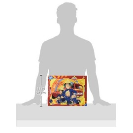Ravensburger Ravensburger Kinderpuzzle - 06114 Sam, der Feuerwehrmann - Rahmenpuzzle für Kinder ab 4 Jahren, mit 33 Teilen