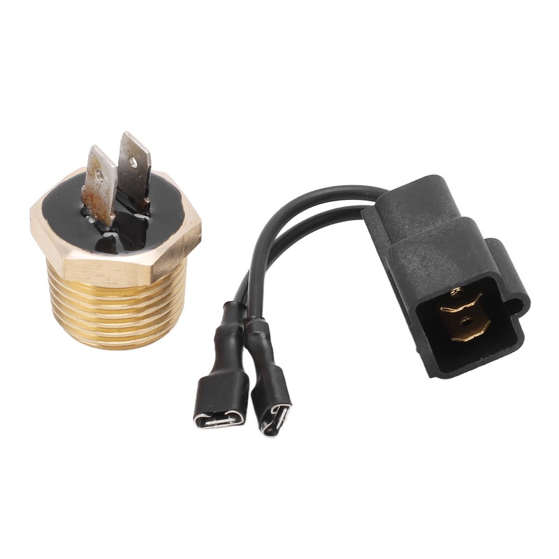 Thermal Fan Sensor Switch with Plug High Performance ABS Copper