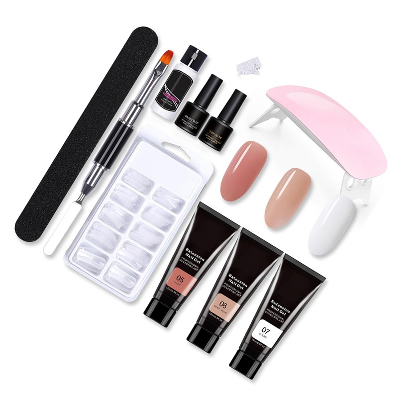 Nail Extension Gel Kit Professional Beautiful Gel Nail Polish Tool