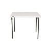 Lifetime 37-Inch Commercial Card Table 80783 White Granite Top Foldable