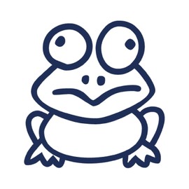 Tattwo.me 2 Week Waterproof Temporary Plant Tattoos - Frog - EU Compliance - Vegetable Ink - Tattoo Pad Size: 5 x 5cm (P0705)