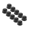 Hemobllo 10pcs Rubber Center Covers for ATV Wheel Hubs Durable