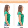 Molain Invisible Women Stretch Belt Adjustable Elastic Belt Flat Buckle