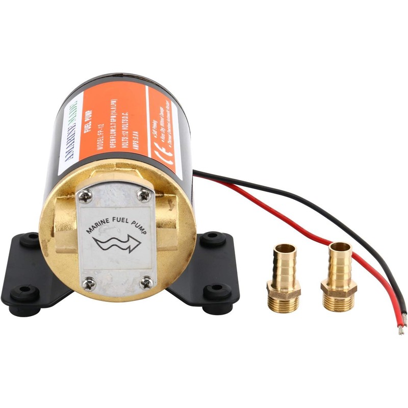 Amarine Made 12v Self Priming Impeller Gear Pump 3.7 GPM/14.0