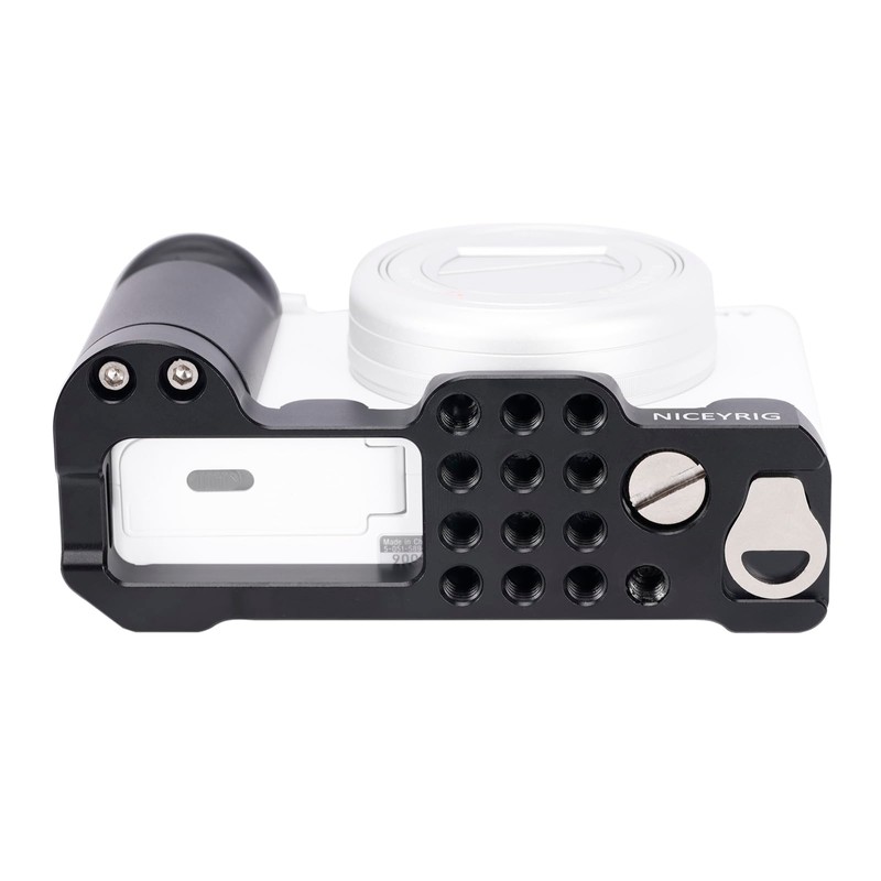 NICEYRIG ZV1-M2/ZV1-M2II Camera L Bracket, L-Shape Camera Cage with Arca