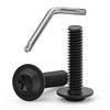 Pack of 30 M4 x 16 Screws, Pan Head Screws,