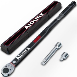 Aiourx 1/2 Inch Drive Click Torque Wrench Set 20-295 Ft.-Lb. / 27.1-400.2 Nm 3 Piece