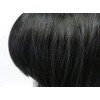 J-Cube Black Hair Wig Long Straight Bangs