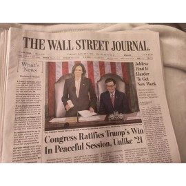 The Wall Street Journal Tuesday, January 7, 2025 Complete Print Newspaper (NEW)