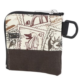 Chums Square Coin Case Sweat Nylon Kitte Coin Case