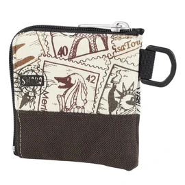 Chums Square Coin Case Sweat Nylon Kitte Coin Case
