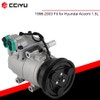 CCIYU A/C Compressor with Clutch A/C Air Compressor for Car