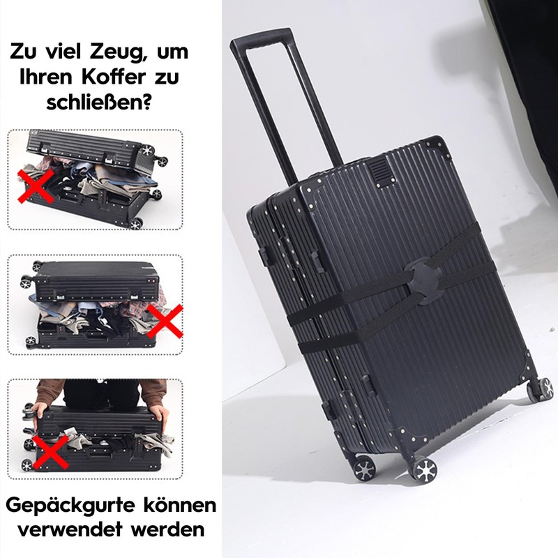 Luggage Straps Pack of 2, Suitcase Strap Strap, Luggage Strap,