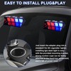 32 * 2 LED Red/Blue Dash Lights Emergency Lights Warning
