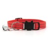 Cat/Kitten Collar with Bell & Reflective Stripes, Quick Safety Buckle
