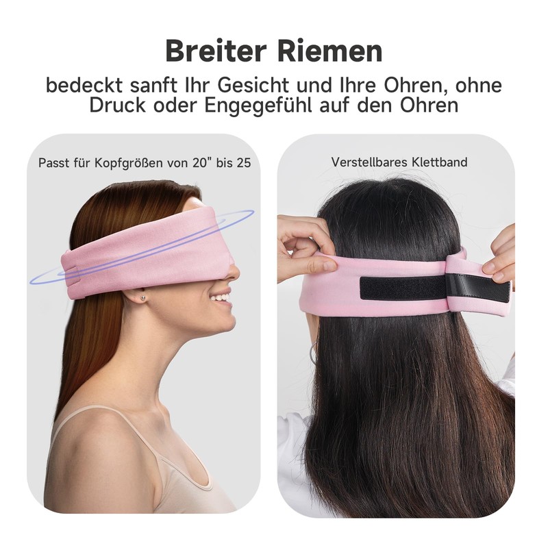 Umisleep Sleep Mask Premium Modal Cotton Light Blocking Comfortable Contour