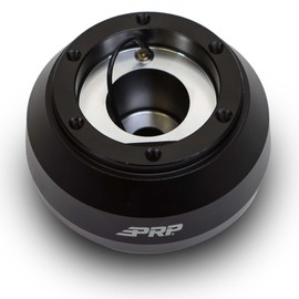 PRP Steering Wheel Adaptor Hub Kit for Toyota Tacoma 2005-2021 Truck, Single Piece Aluminum, Easy Installation, Fits 6 Point Bolt Pattern or Quick Release