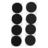 Sullivans Stick-on Hook and Loop Dots, 19 mm Size, Black