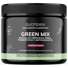 Green Mix | Super Blend Bloom Frutos Rojos | 30 Porciones