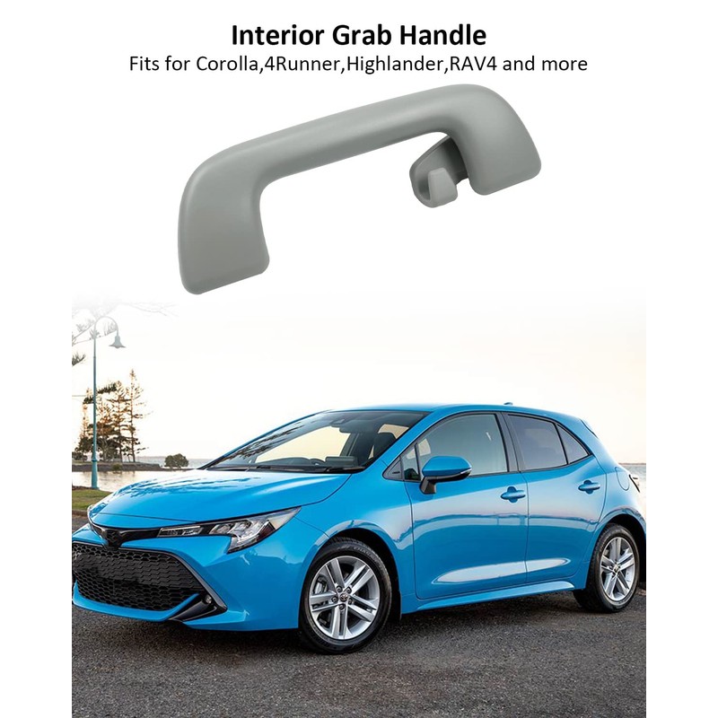 YIGUCS 74610-52020 Inner Roof Pull Handle Grab Fits for Toyota