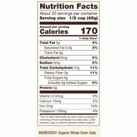 Bob's Red Mill 2 PACK  Bob's Red Mill Organic Quick Cooking Rolled Oats 32 oz Each EXP: 10/2026