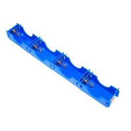 Sci-Supply LC2015 Plastic D-Cell Battery Holder, Series or Parallel (Pack of 4)