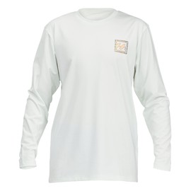 Billabong Boys' Loose Fit Short Sleeve Rashguard, Seaglass Crayon Wave, X-Large