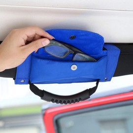 Bosmutus [1PC Roll Bar Grab Handles Grip Handle1987-2021 Compatible with Jeep Wrangler YJ TJ JK JKU JL JLU J-eep Sport Jeep Wrangler Unlimited Sahara Rubicon Handle Bag Wrangler Grab Handles