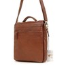 VISCONTI - Women's Leather Crossbody Bag - Medium Briefcase/Work Bag